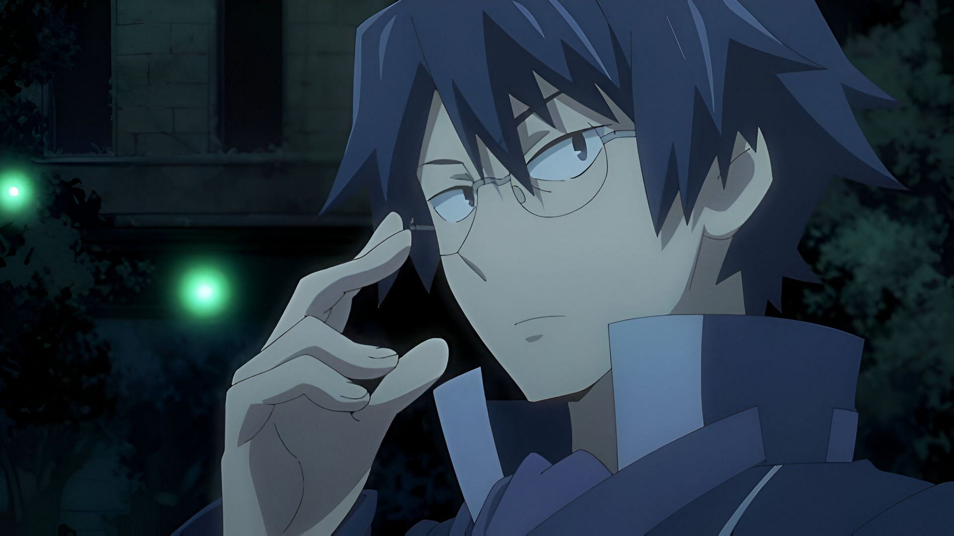 One of the Isekai anime heroes, Shiroe (Image via Studio Deen)